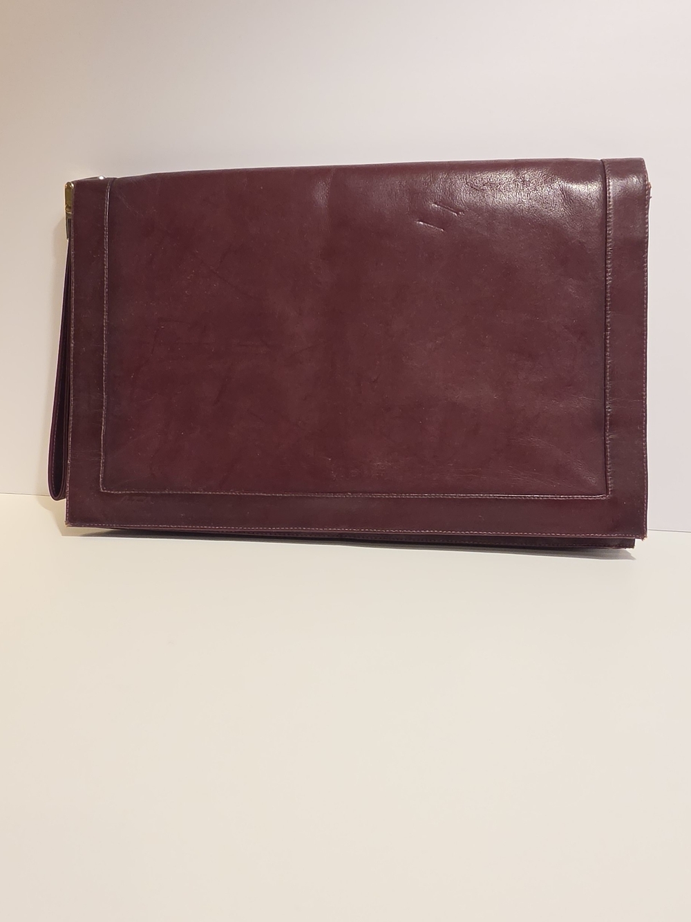 Lou Taylor Oxblood Vintage Handbag